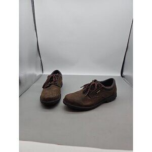 Rockport XCS‎  Oxford Shoe Size 11 Leather V74354 Classic Lace-up Shoes  Brown